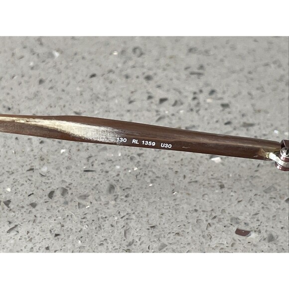 RALPH LAUREN EYEGLASSES Frames ONLY RL 1359 U30 47-20-130 ROSE GOLD Italy main image 11